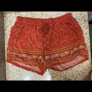 Old navy floral shorts